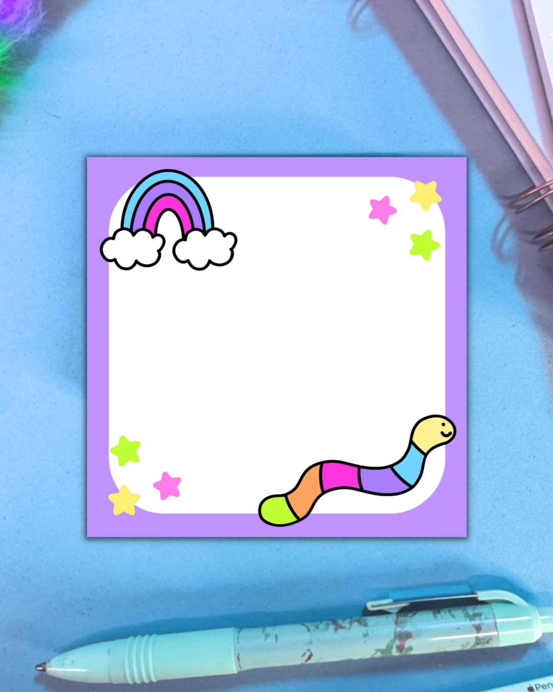 Rainbow Sticky Note Pad PREORDER