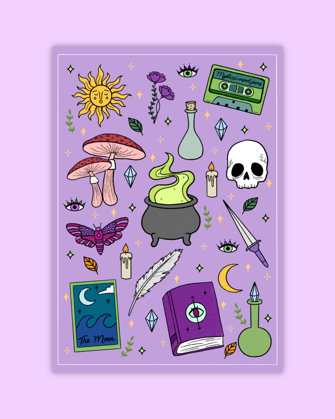 Witchy Art Print