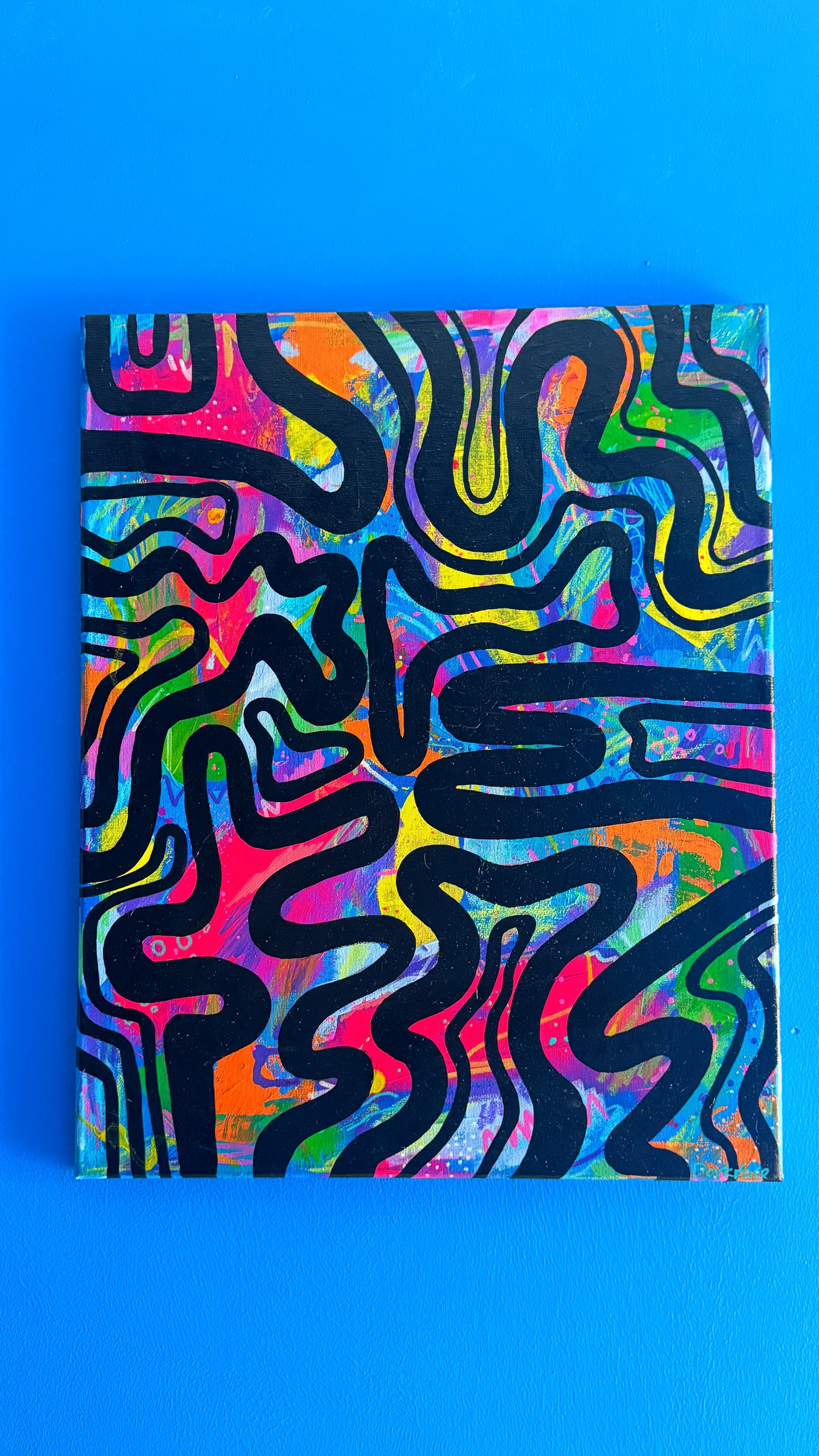 Rainbow Drift Painting