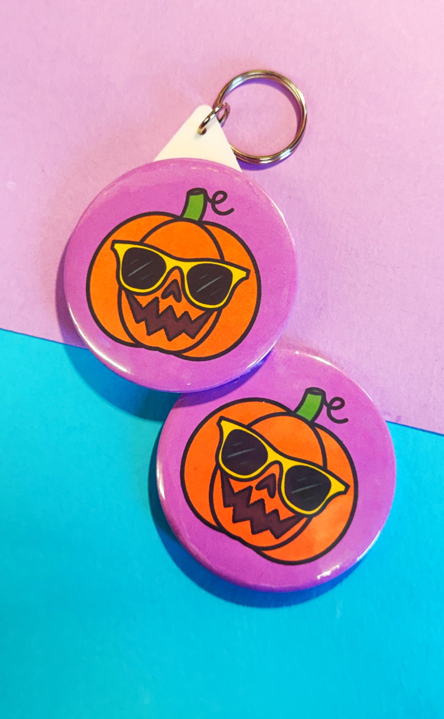 Pumpkin Badge/Keyring/Magnet/Mirror