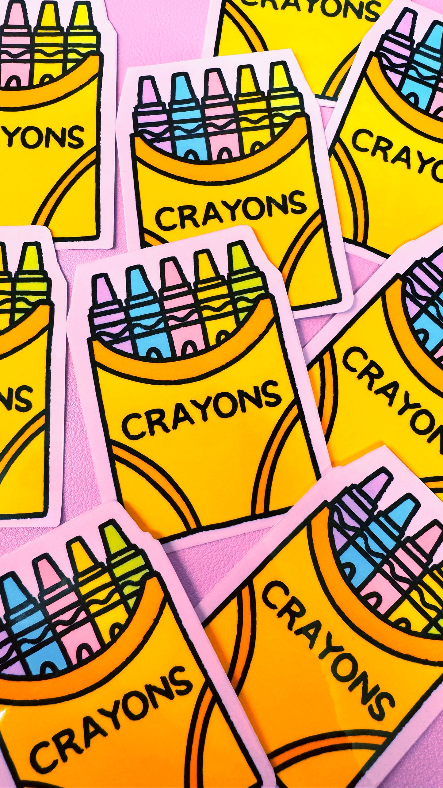 Crayon Sticker