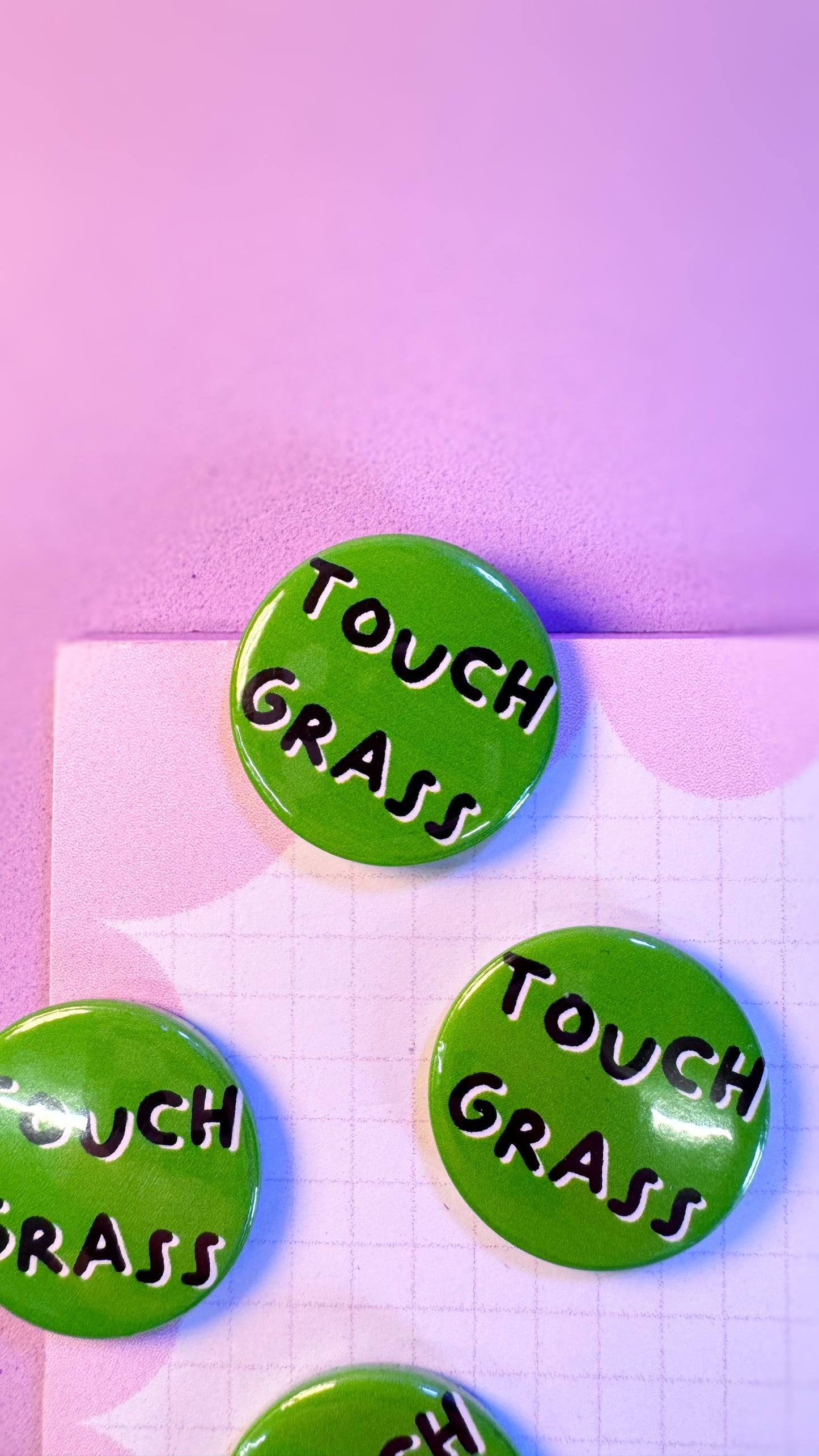 Touch Grass Badge