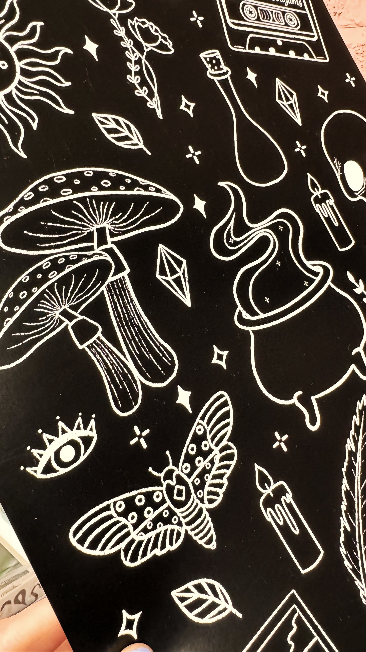 Witchy A3 Poster Print