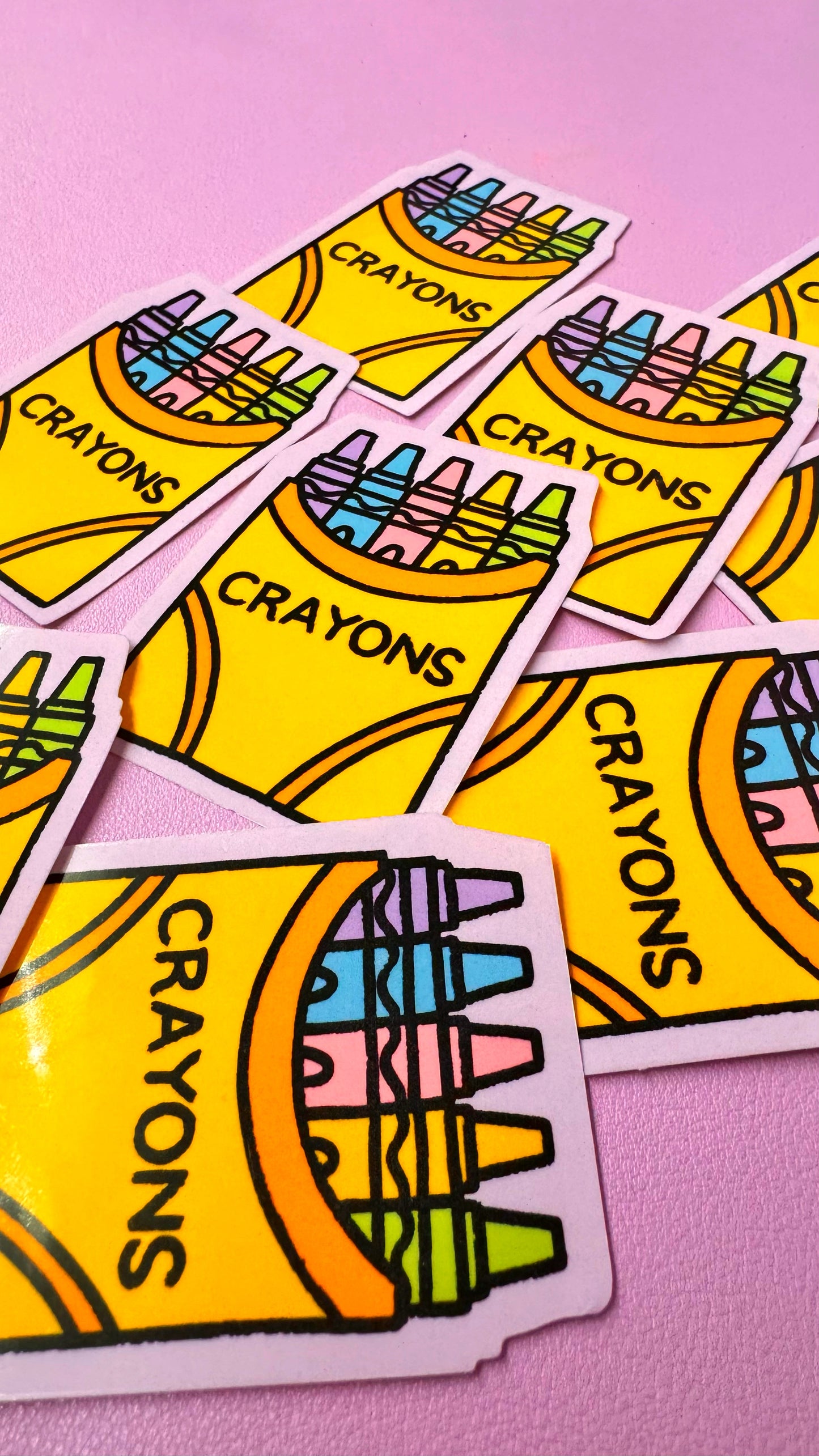 Crayon Sticker