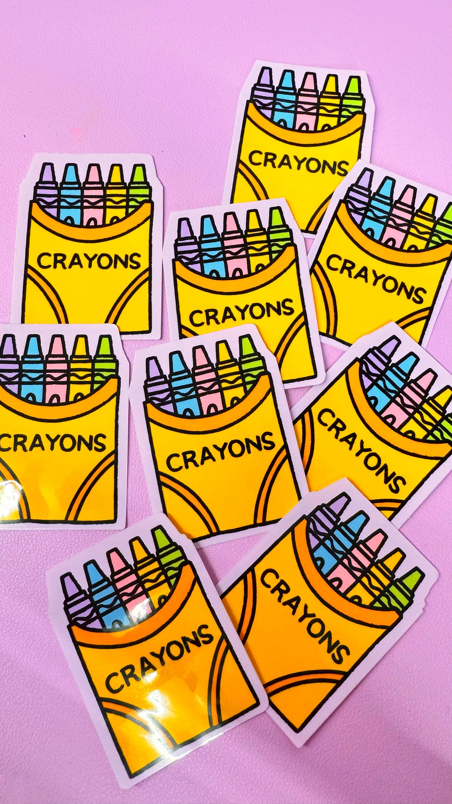 Crayon Sticker