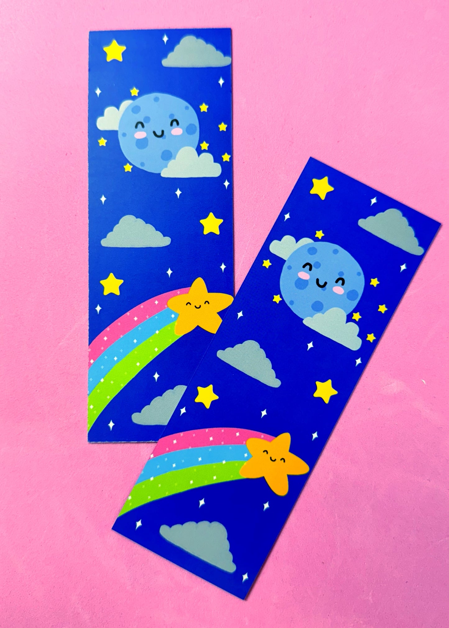 Cute Night Sky Bookmarks