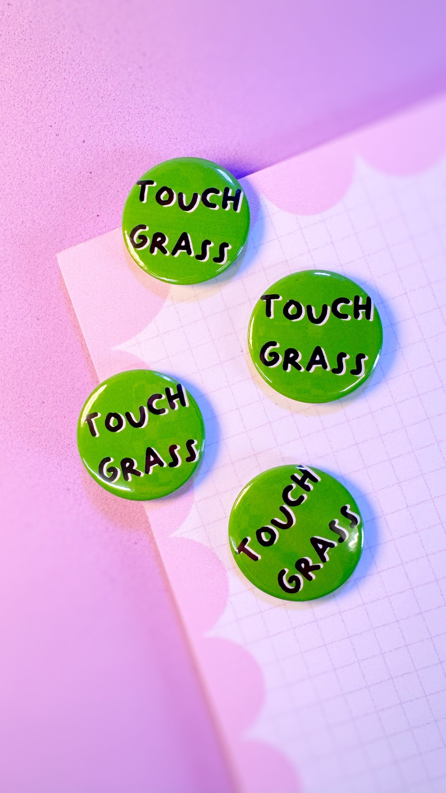Touch Grass Badge