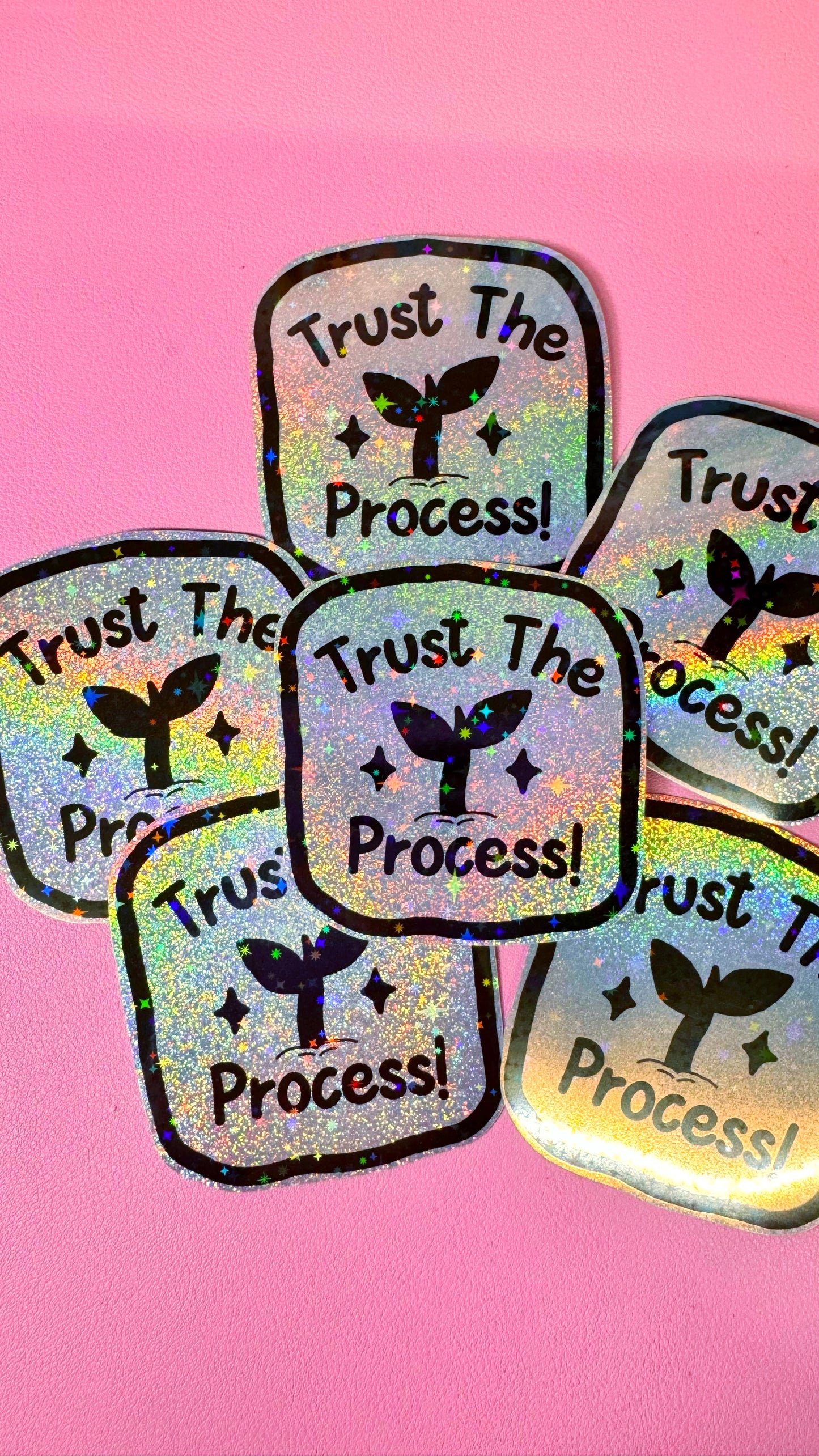 Trust The Process Sticker