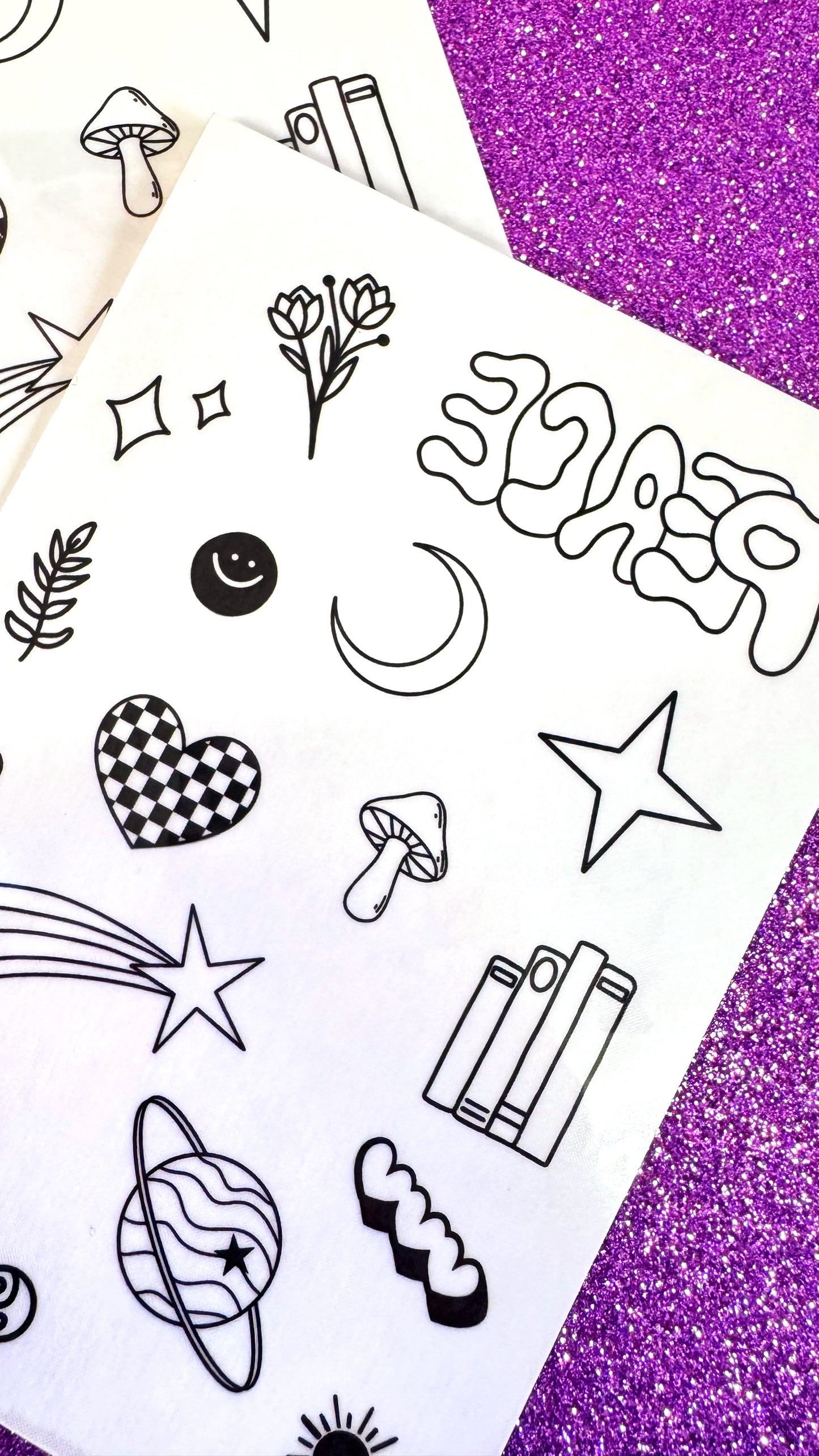 Doodle Temporary Tattoos