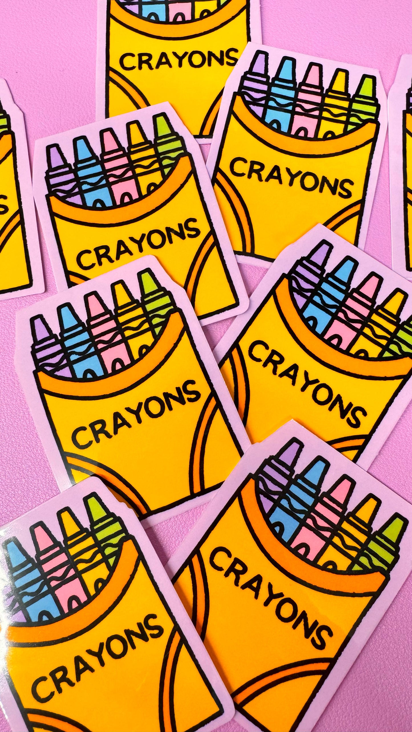 Crayon Sticker