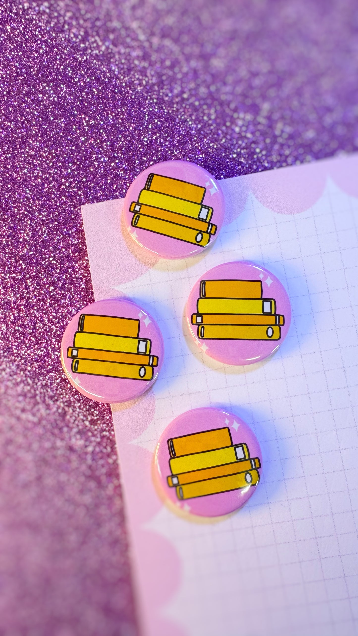 Book Pile Badge