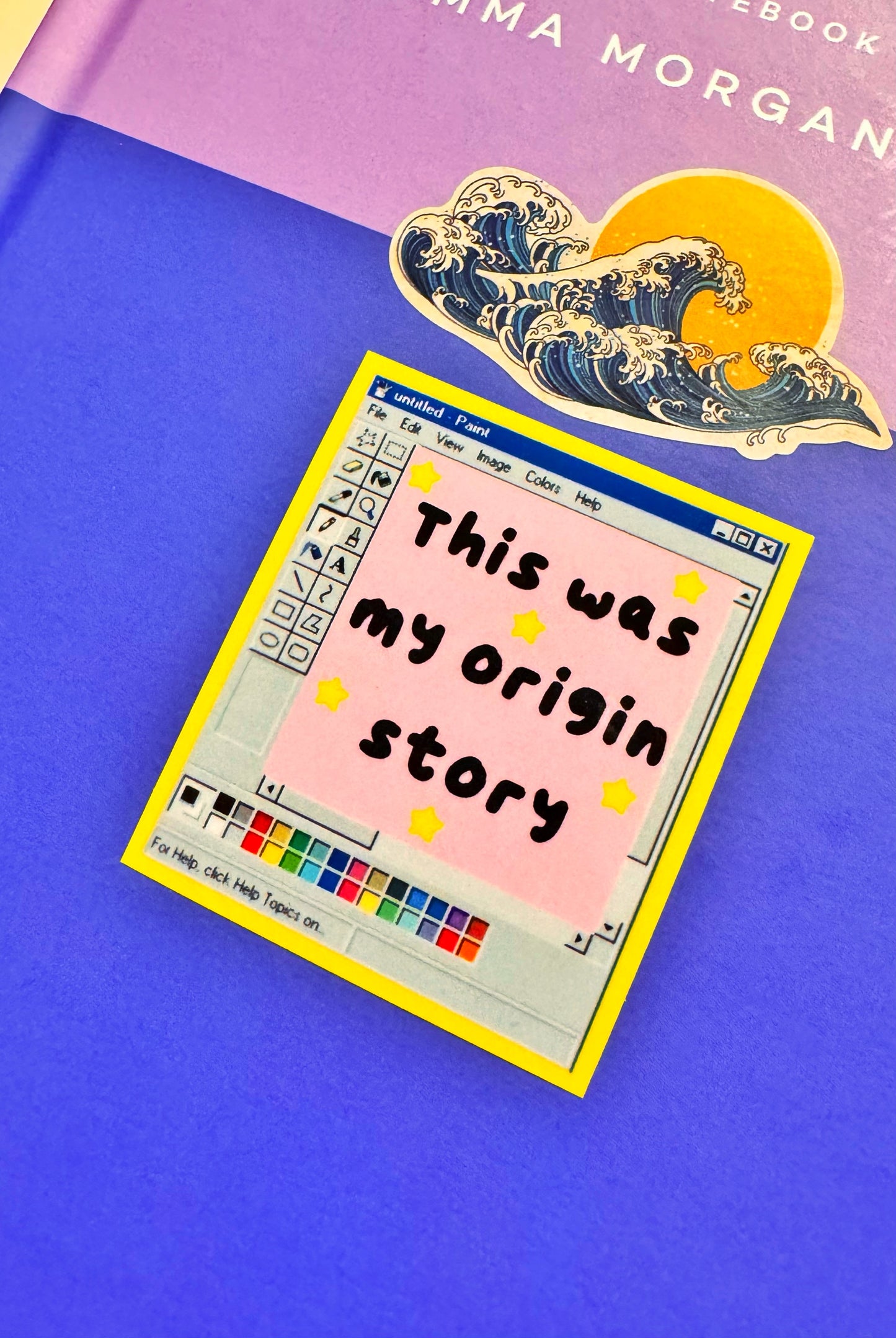 Origin Story Sticker