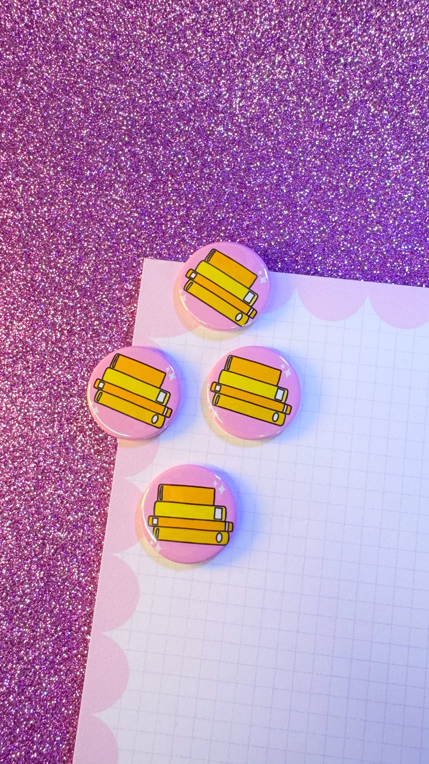 Book Pile Badge