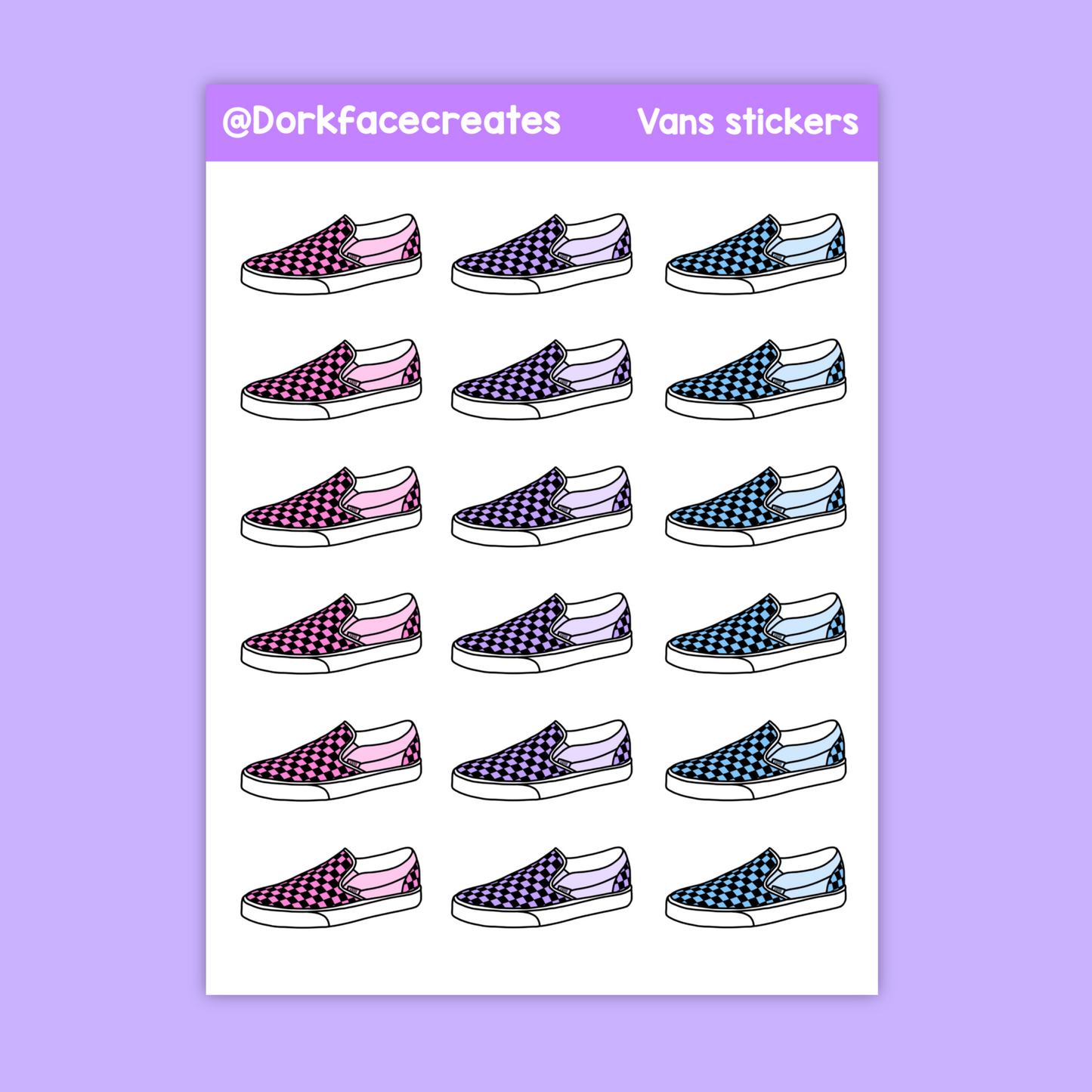 Vans Stickers