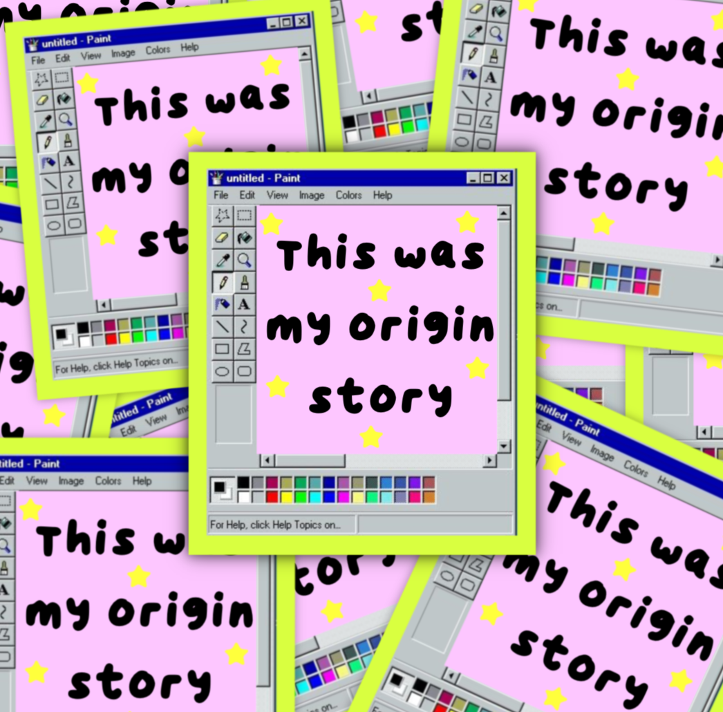 Origin Story Sticker