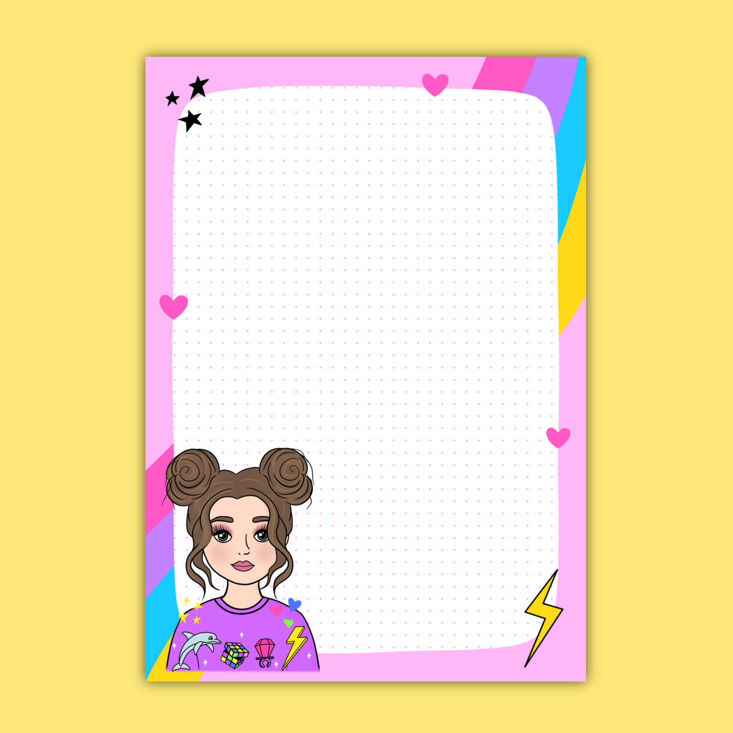 90’s Girl Notepad