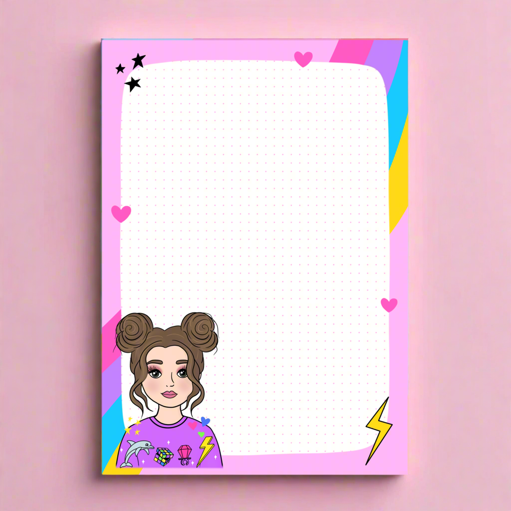 90’s Girl Notepad