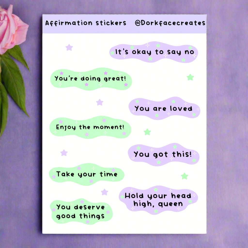 Affirmation Stickers