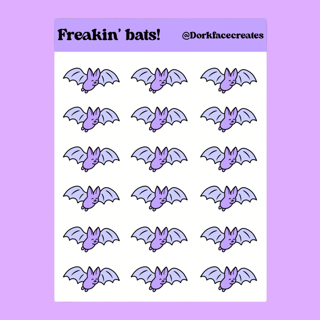 Bat Stickers