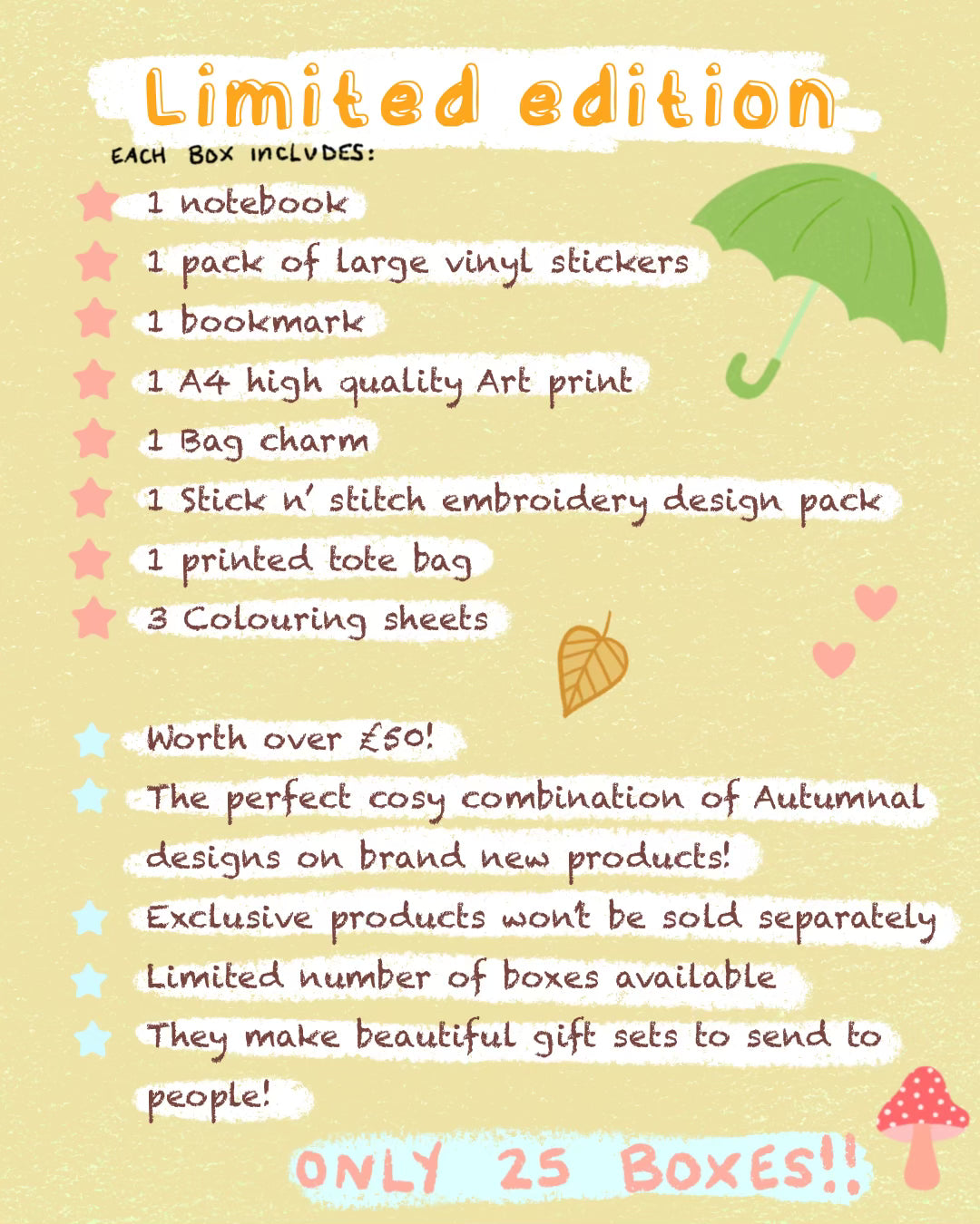 Cosy Autumnal Box preorder