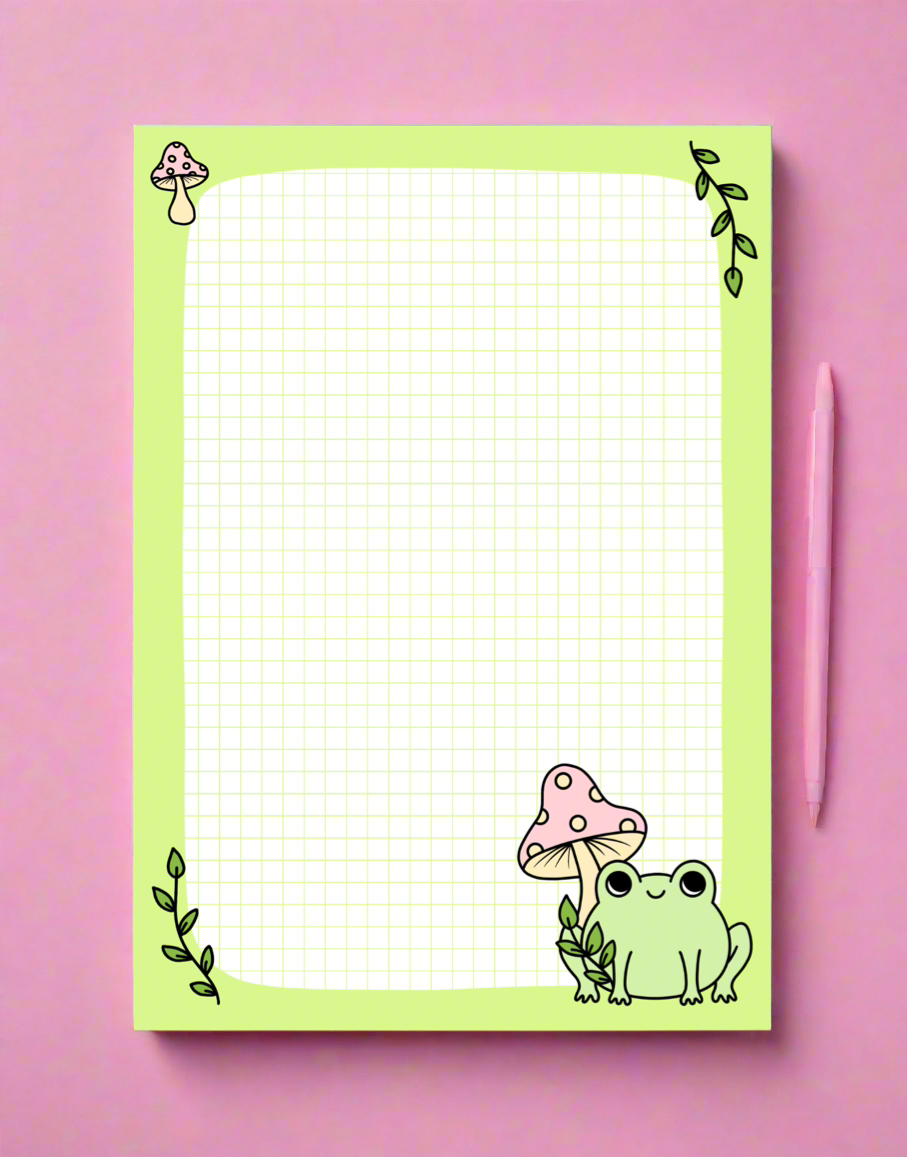 Frog Notepad