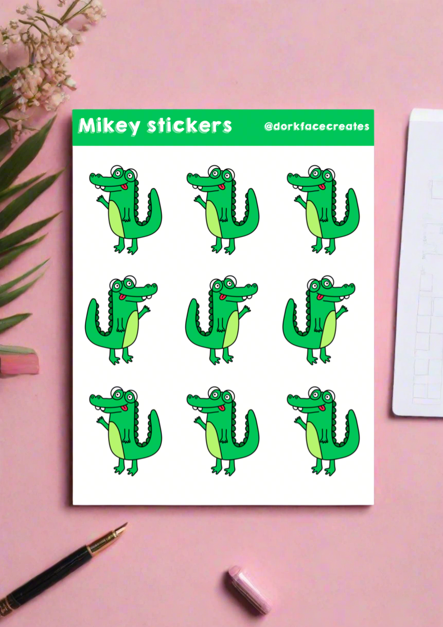 Mikey Sticker Sheet