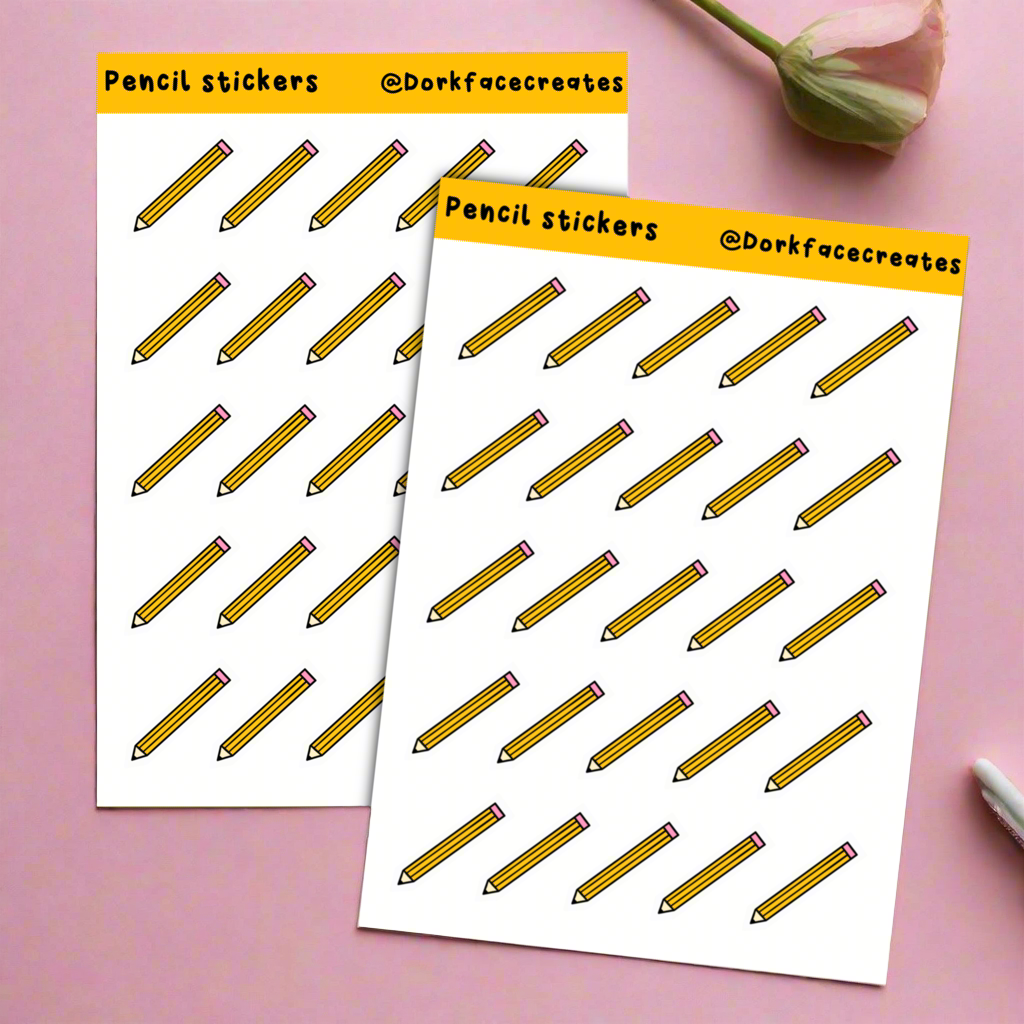 Pencil Stickers