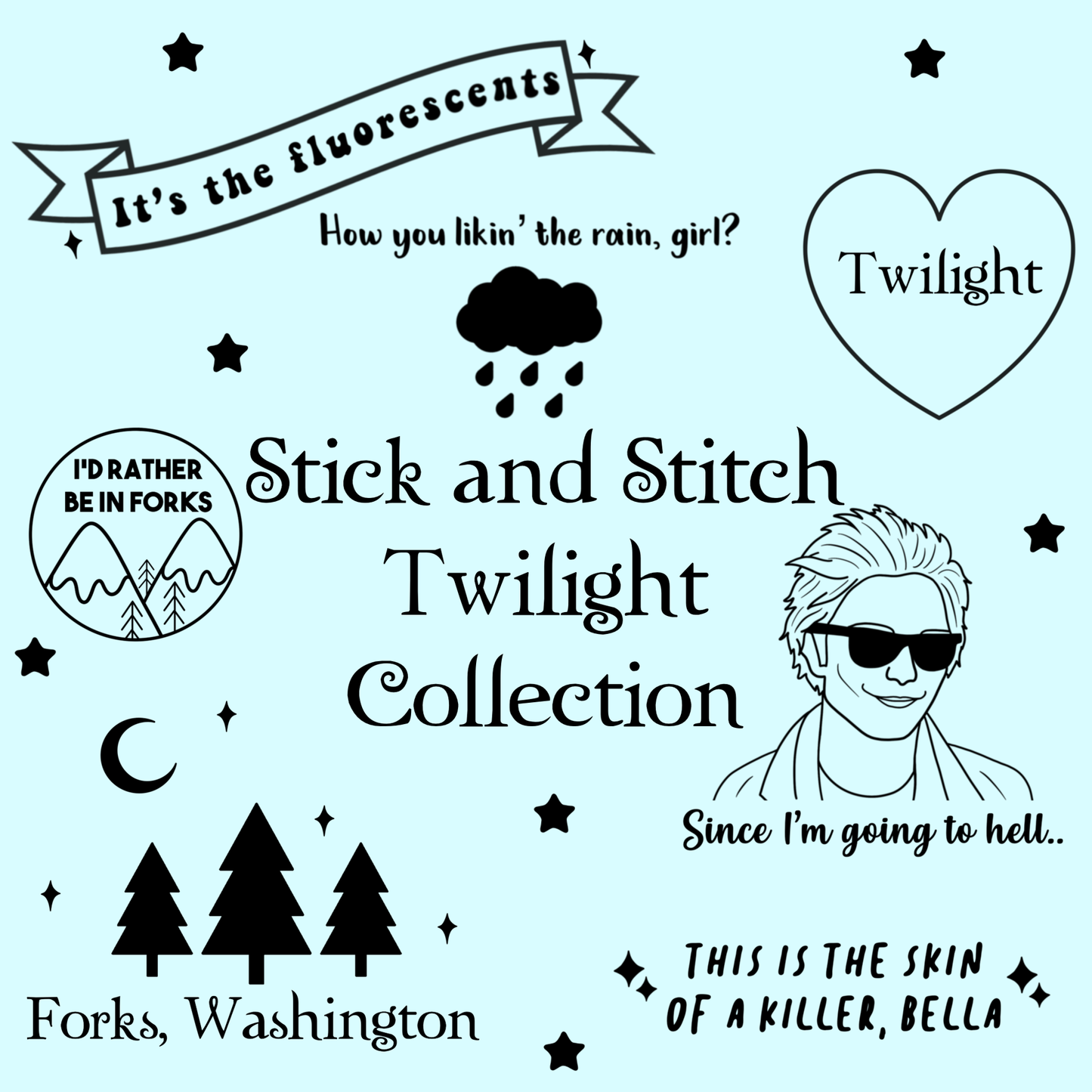 Twilight Stick ‘n Stitch Pack