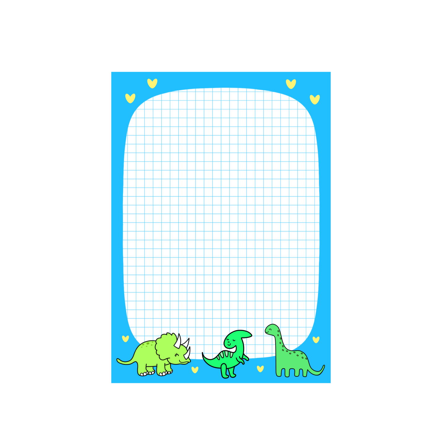 Dinosaur A5 notepad