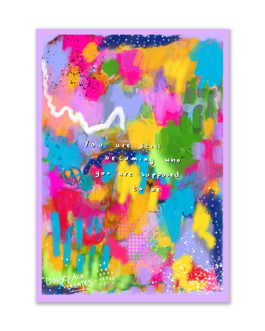 ‘Becoming’ Art Print