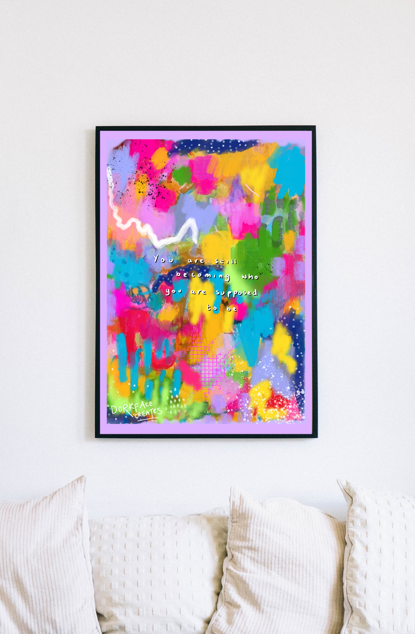‘Becoming’ Art Print