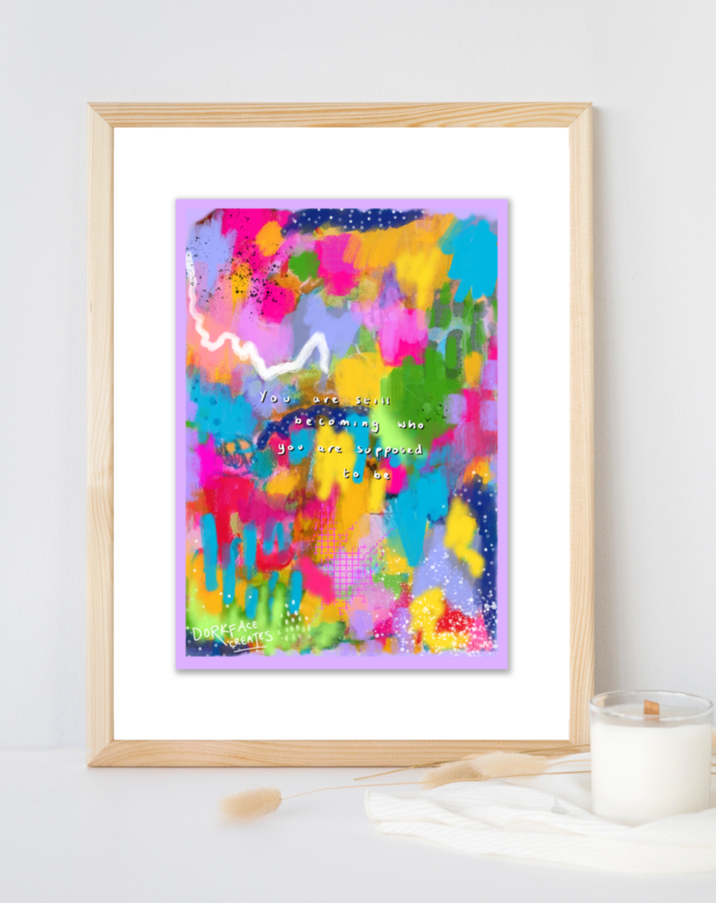 ‘Becoming’ Art Print