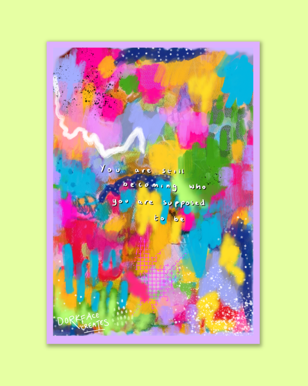 ‘Becoming’ Art Print