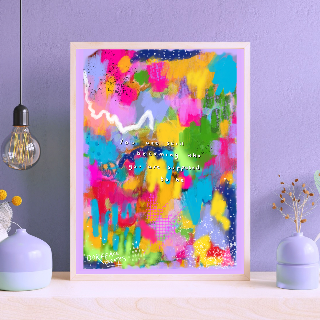 ‘Becoming’ Art Print