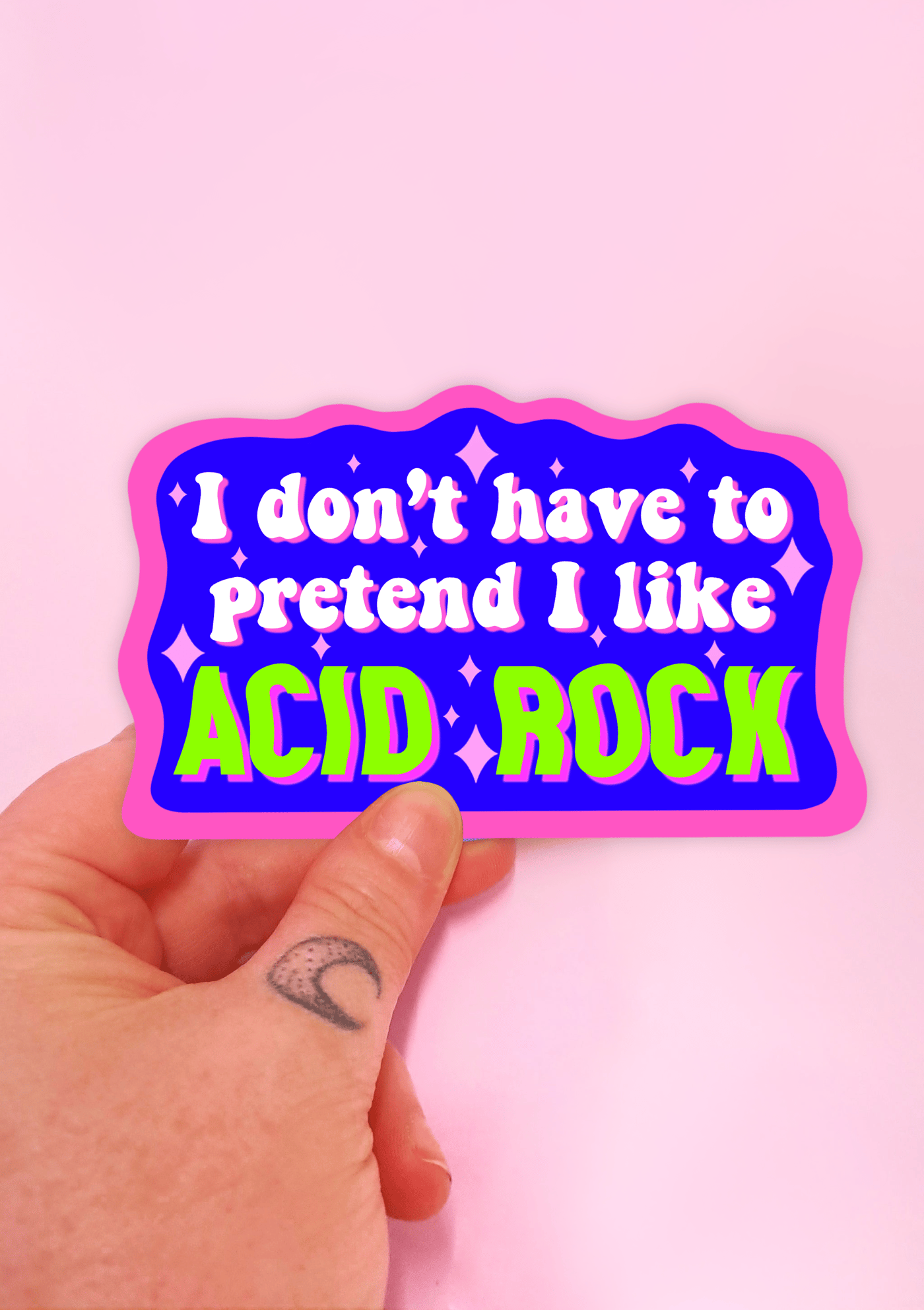 Acid Rock NTWDT Sticker
