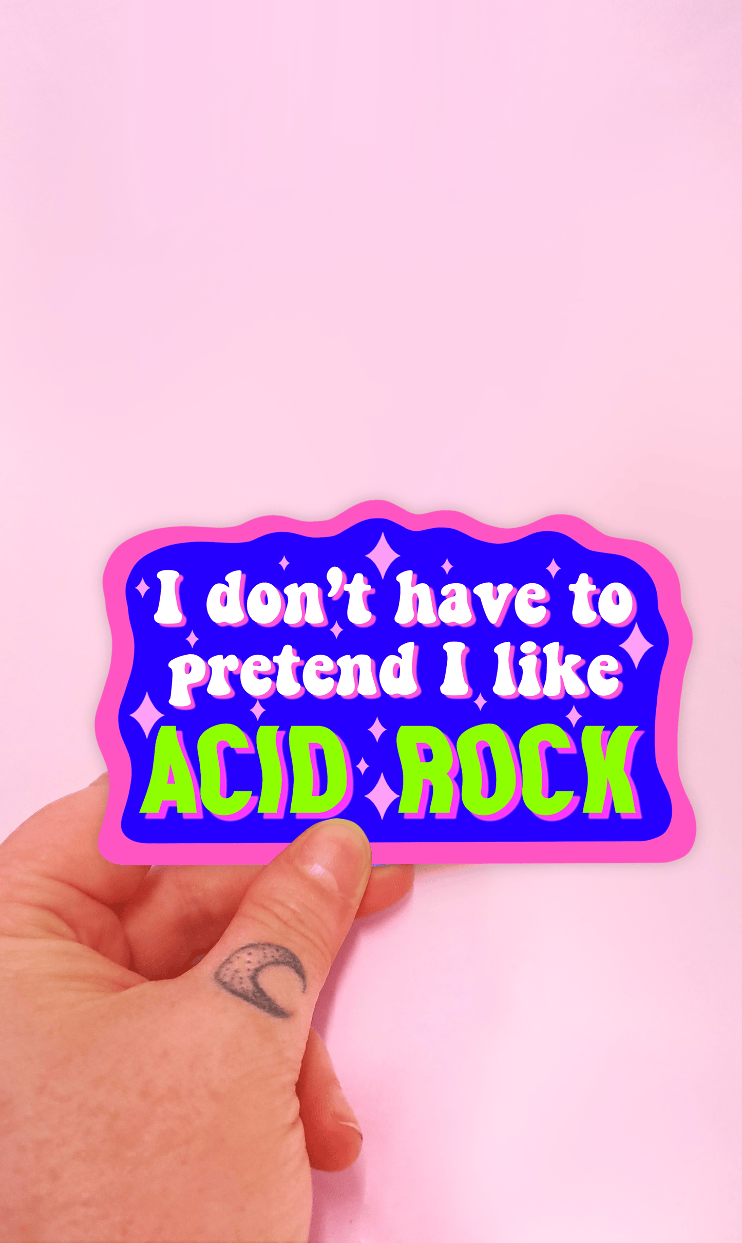 Acid Rock NTWDT Sticker