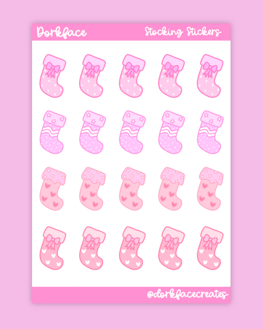 Stocking Stickers