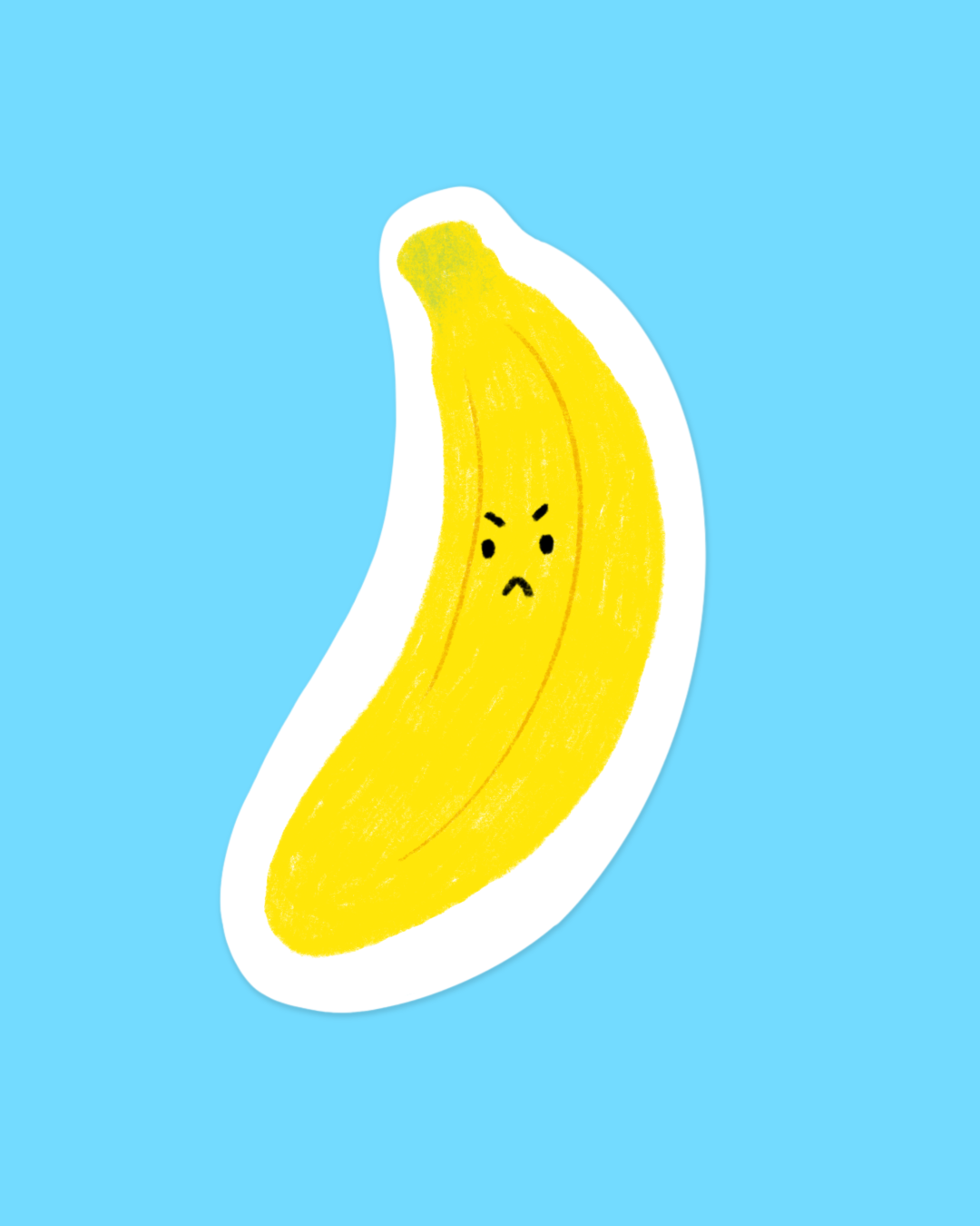 Aggy Bananny Sticker