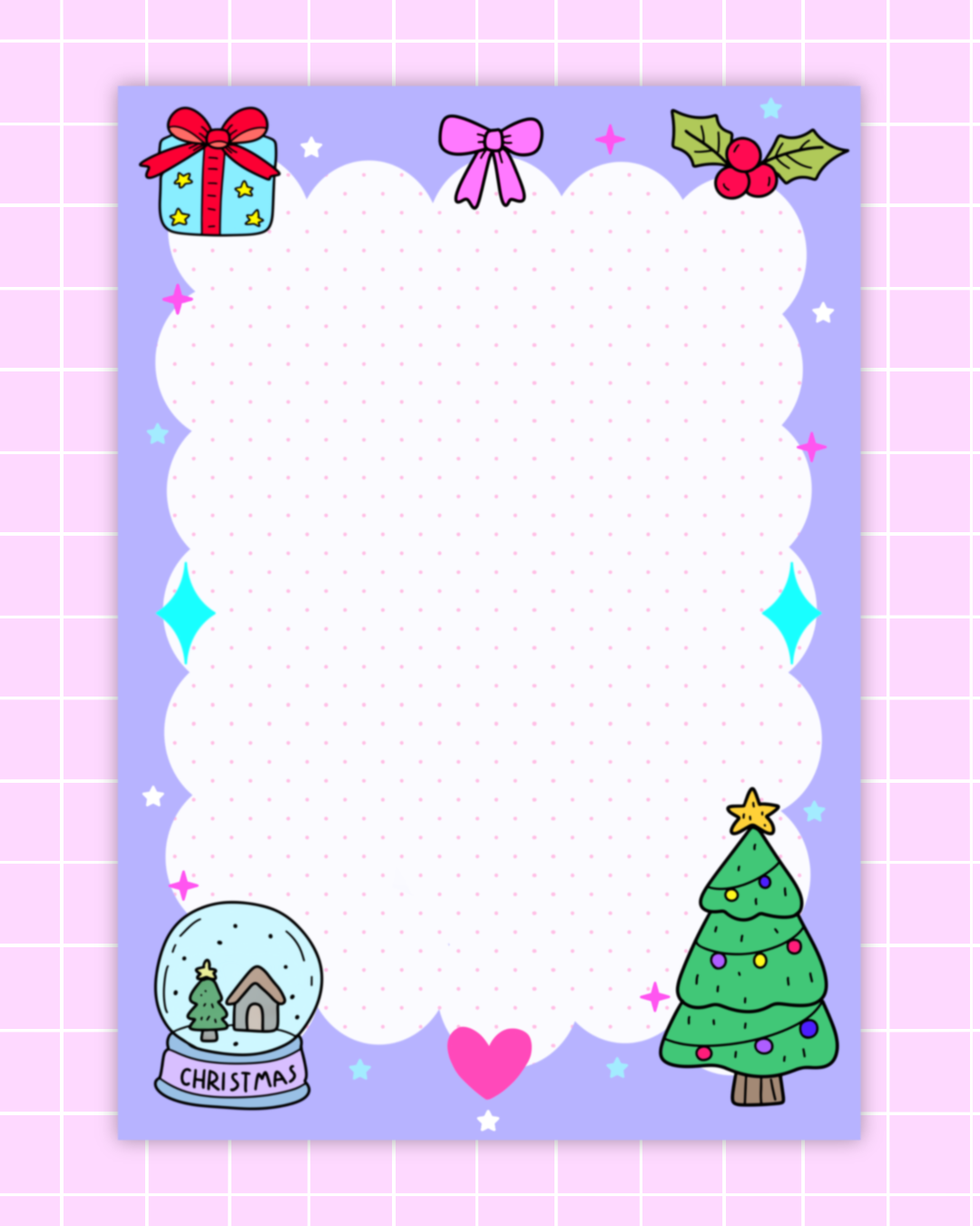 Christmas Notepad A5