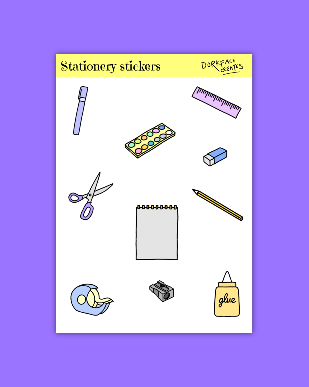 Stationery Stickers