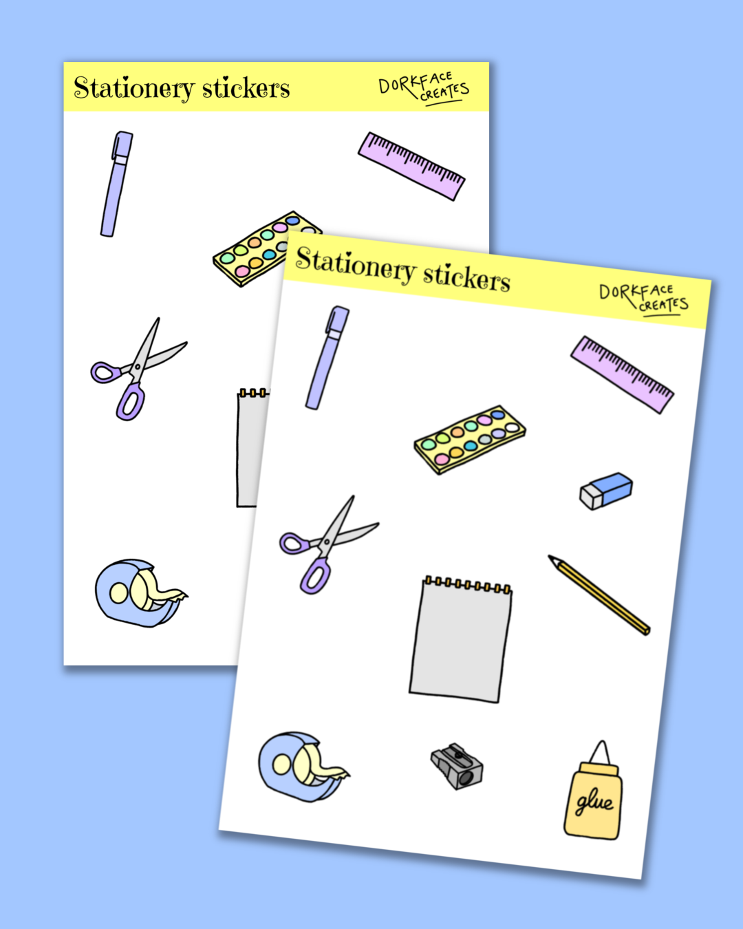 Stationery Stickers