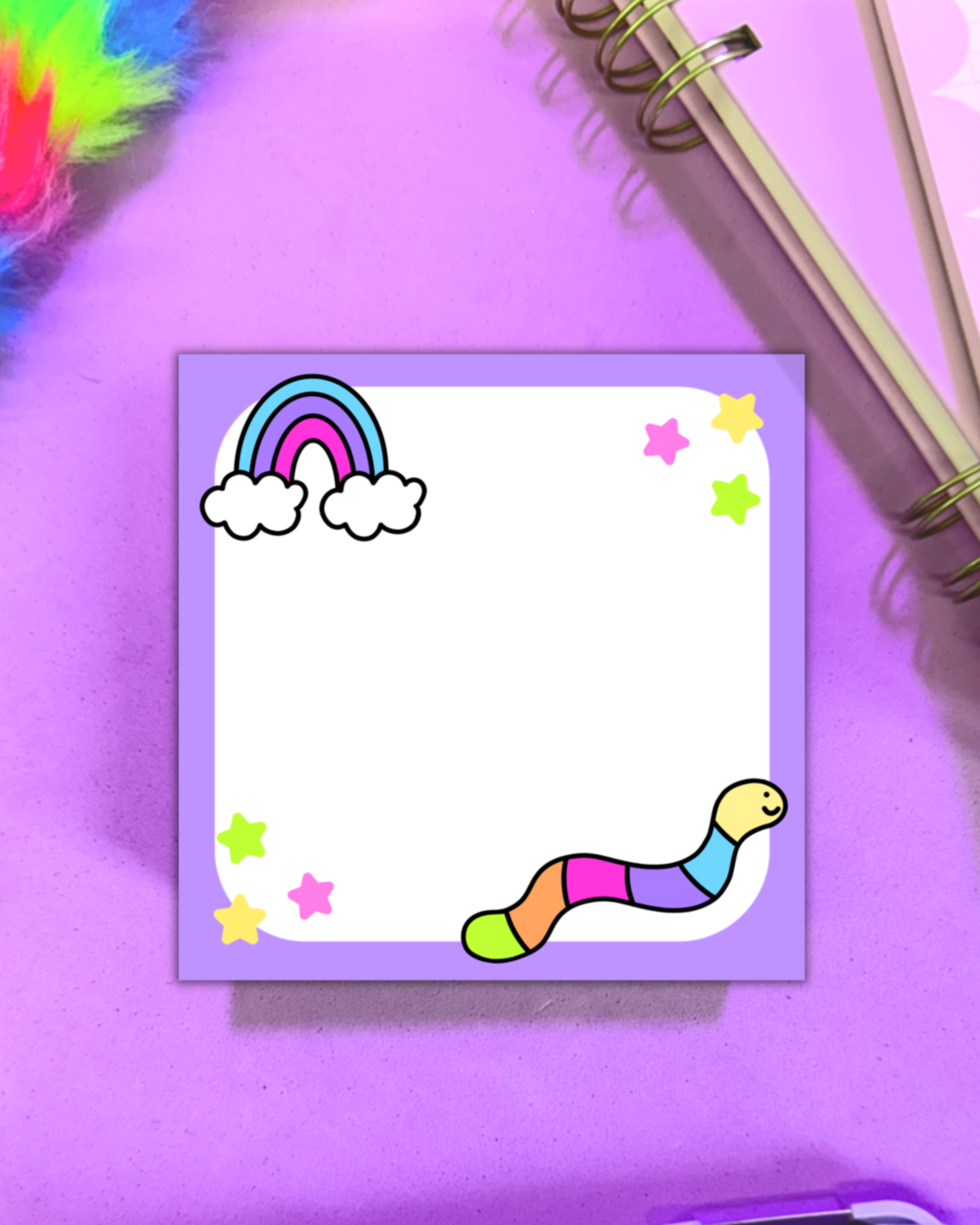 Rainbow Sticky Note Pad PREORDER