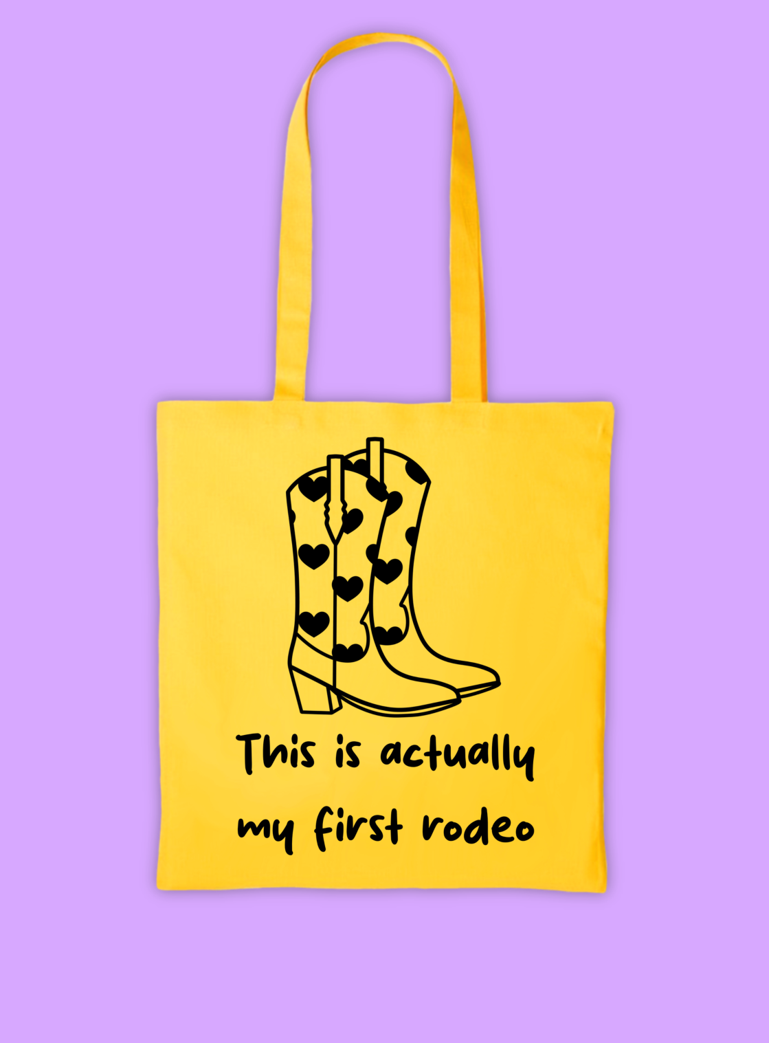 My First Rodeo Tote Bag