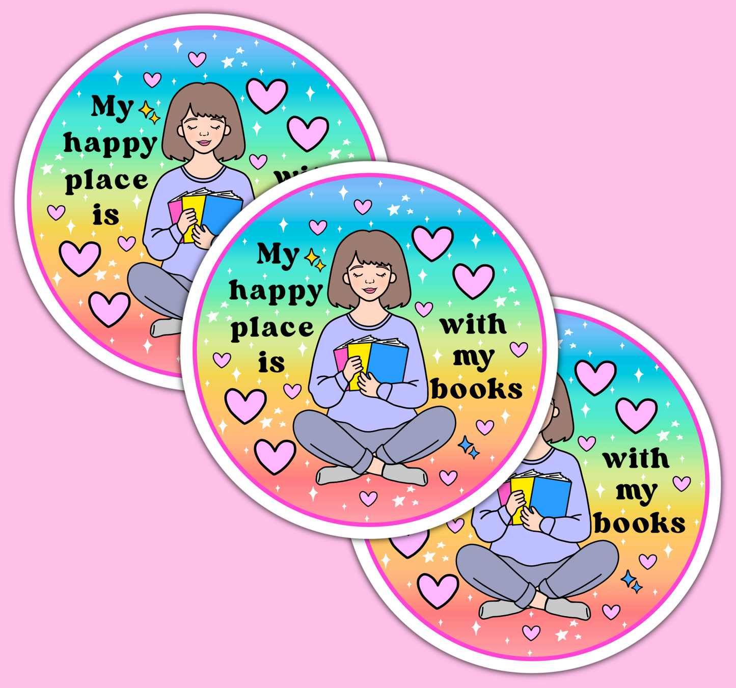 Happy Place Sticker