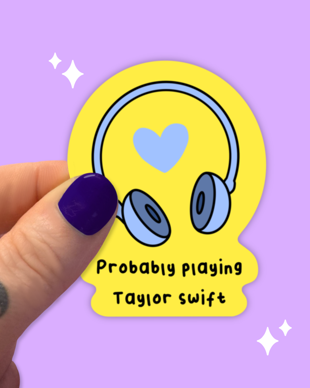 Listening To.. Sticker