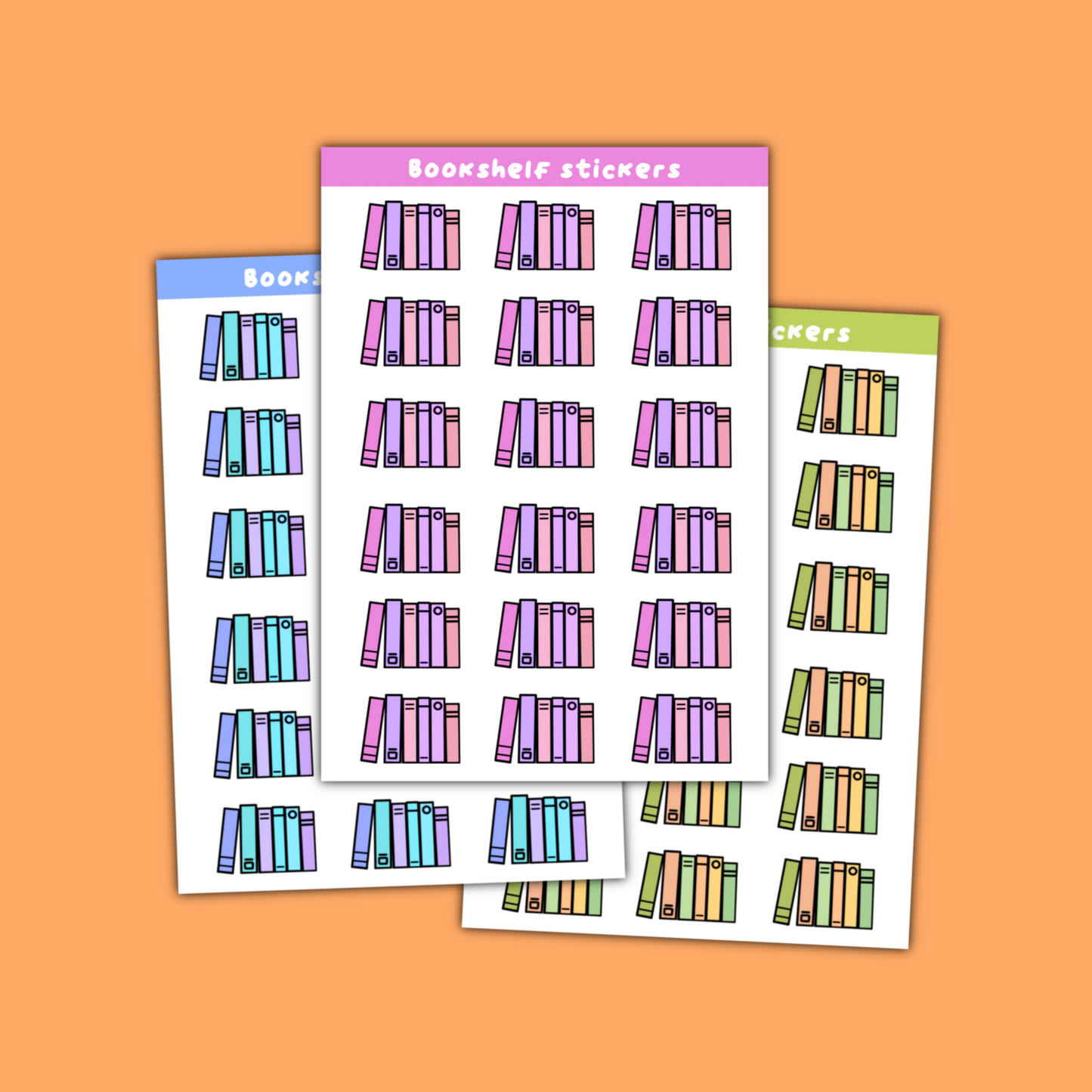 Bookshelf Stickers