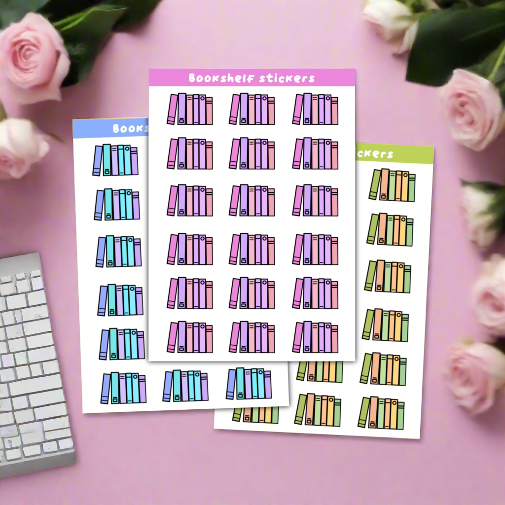 Bookshelf Stickers