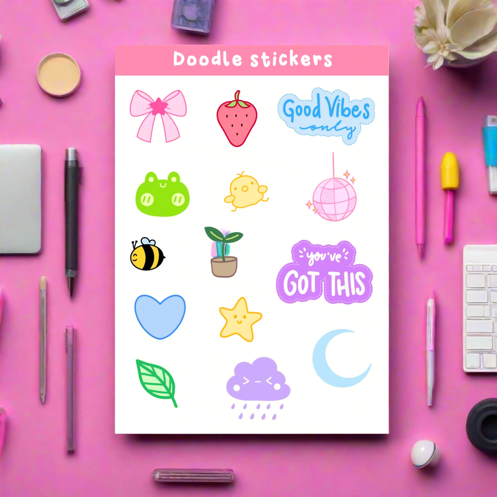 Doodle Stickers 2