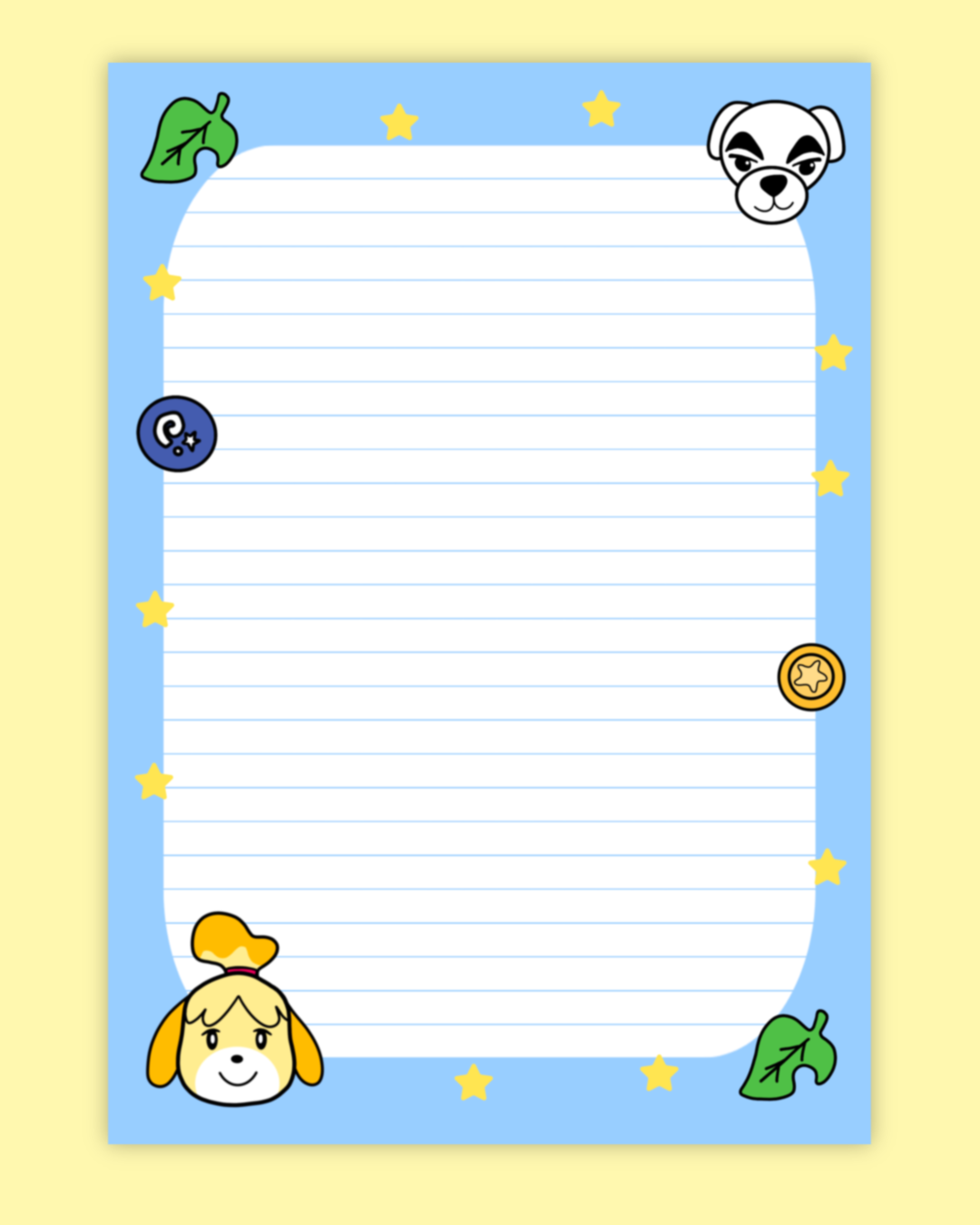 ACNH Notepad