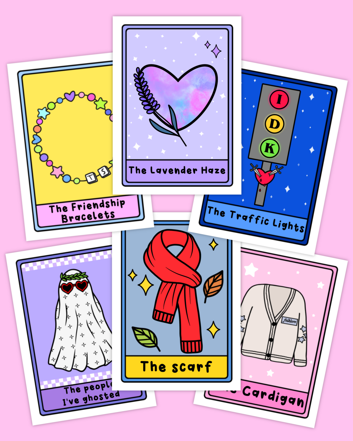 Taylor Tarot Stickers 3